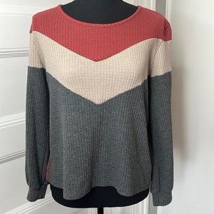 PAPER CRANE WOMENS PULLOVER TOP SIZE S
